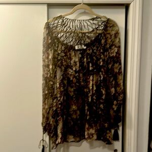 Zimmermann Multicolor Patterned Blouse